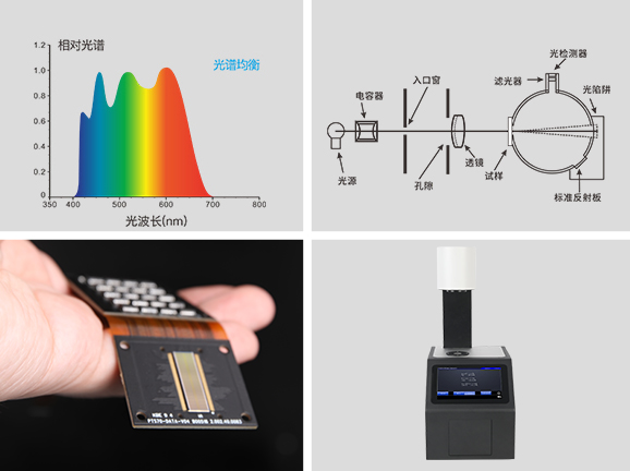三、全波段光譜硬件配置，精度媲美進口品牌